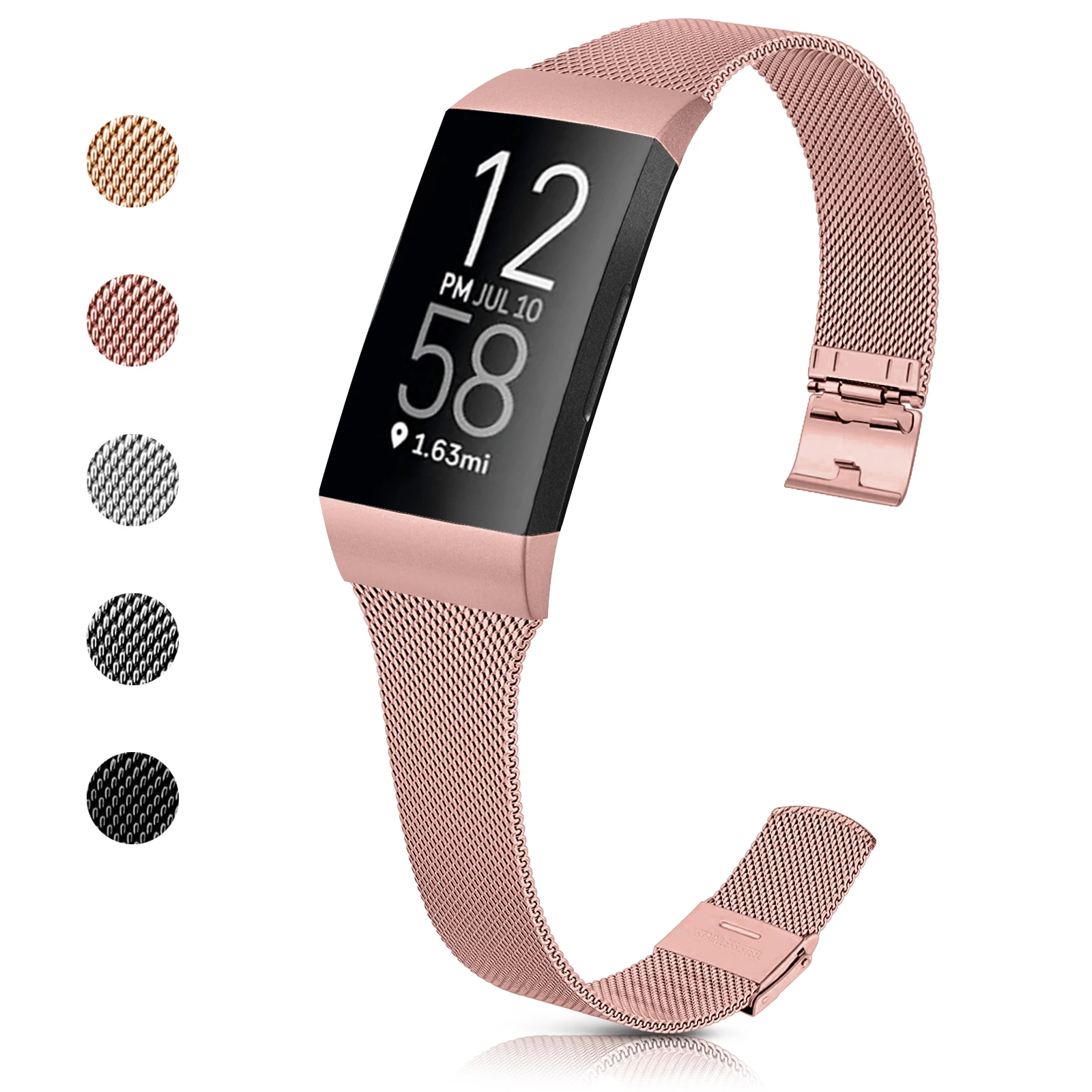 Metal Strap For Fitbit Charge 3 4 3 SE Band Bracelet Wacthband Wristband For Fitbit Charge 3 4 3 SE Strap Smart Watch Accessory