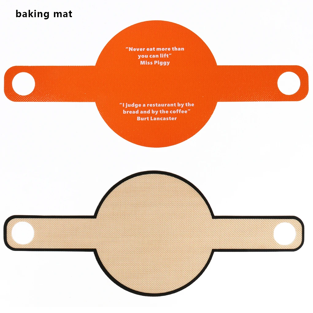 

Baking Mat Non-Stick Cake Dough Transfer Sling Cookies Making Sheet Heat-Resistant Air Fryer Liner Household Bakery Kitchen