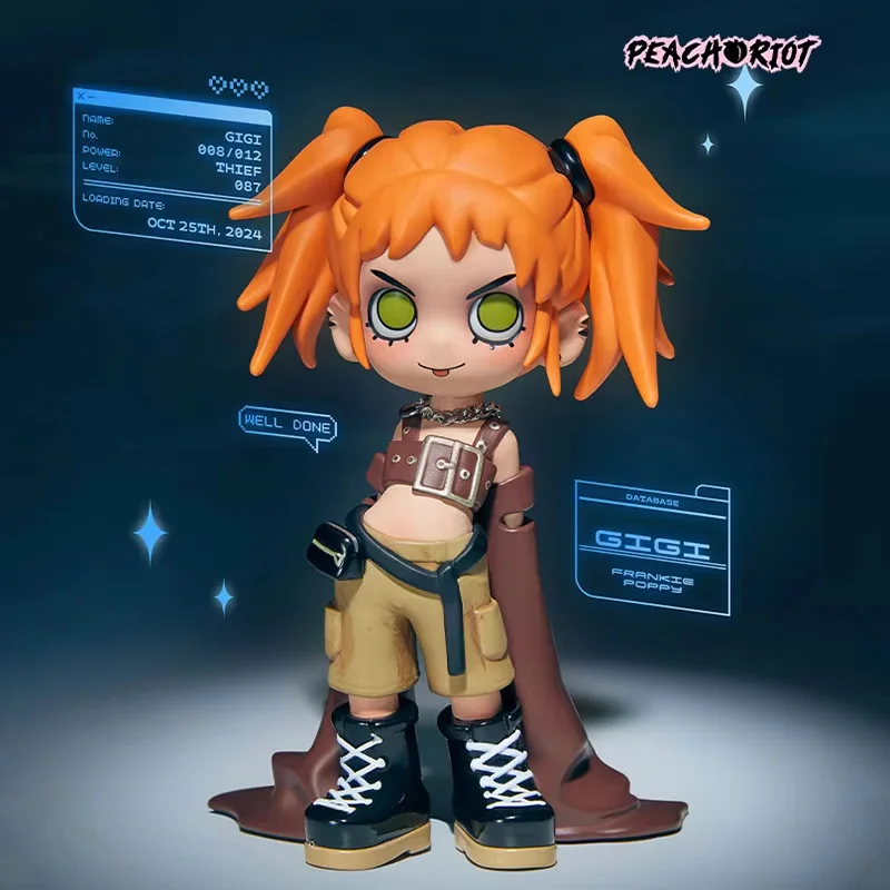 POPMART Lil Peach Riot Loading Series слепая коробка Guess Bag Mystery Box игрушки куклы милые аниме