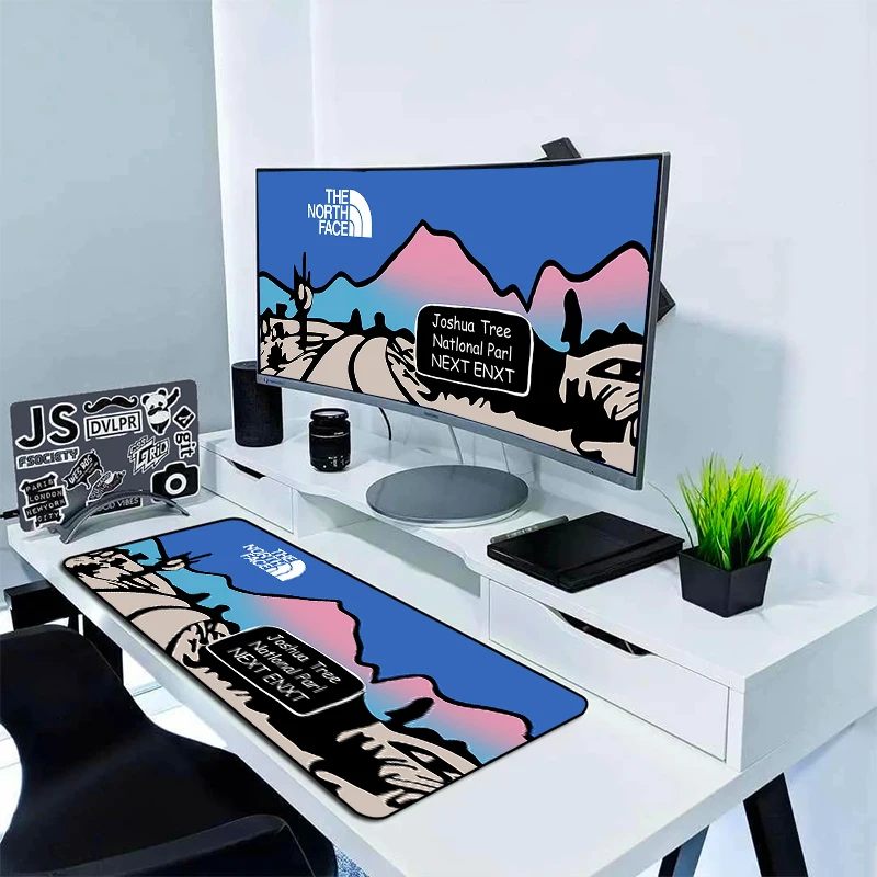 

Pc Accessories N-North Face Gamer Keyboard Deskmat Mouse Pads Computer Gaming Desk Mat Mousepad Office Carpet Pad Cabinet Mats