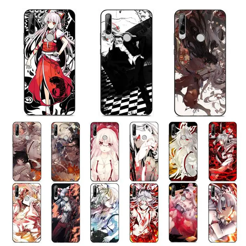 MaiYaCa Fujiwara No Mokou Phone Case for Huawei Y 6 9 7 5 8s prime 2019 2018 enjoy 7 plus