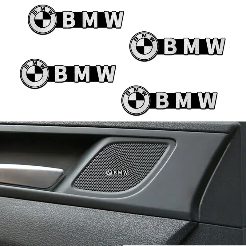 3D автомобильный аудио стерео динамик значок наклейка аксессуары для BMW X1 X2 X3 X5 X4 X6