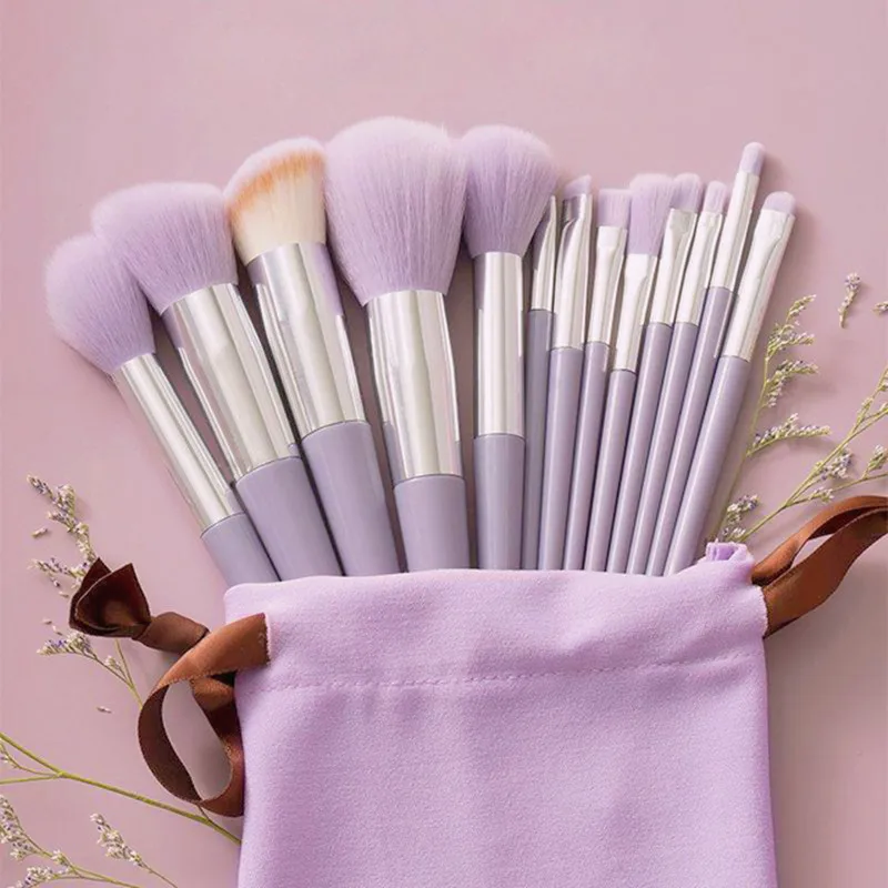 

New 13Pcs Makeup Brush Set Makeup Concealer Brush Blush Loose Powder Brush Eye Shadow Highlighter Foundation Brush Beauty Tools