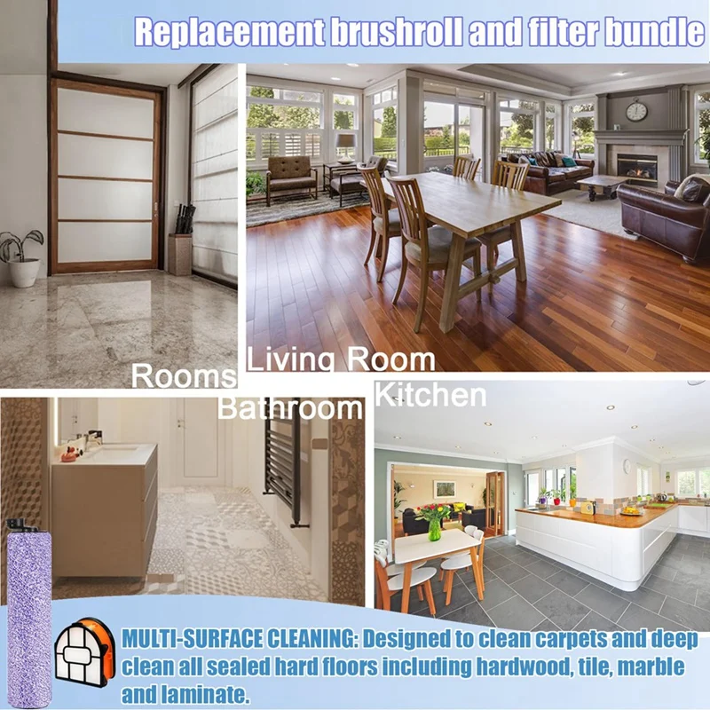 Набор щеток и фильтров для пылесоса Shark AW201 WD201 WD101 WD100 WD201C WD101C