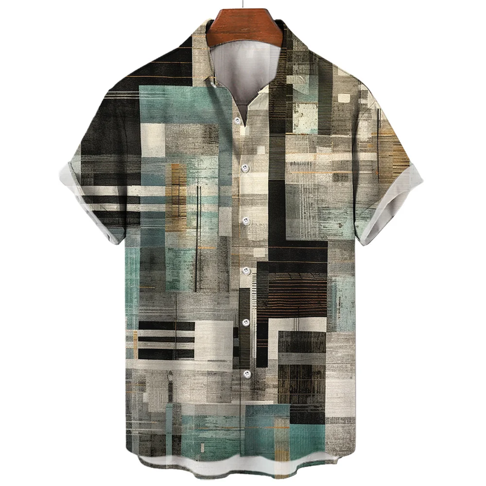 Рисунок 6 - Рубашка мужская оверсайз в винтажном стиле