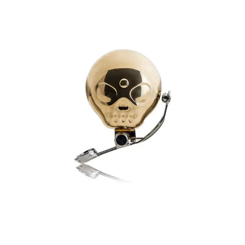 

Велосипедный колокольчик со скелетом, креативный автомобильный колокольчик, горный велосипед, медный колокольчик, дорожный велосипед, звонок, велосипед, Колокольчик для детей