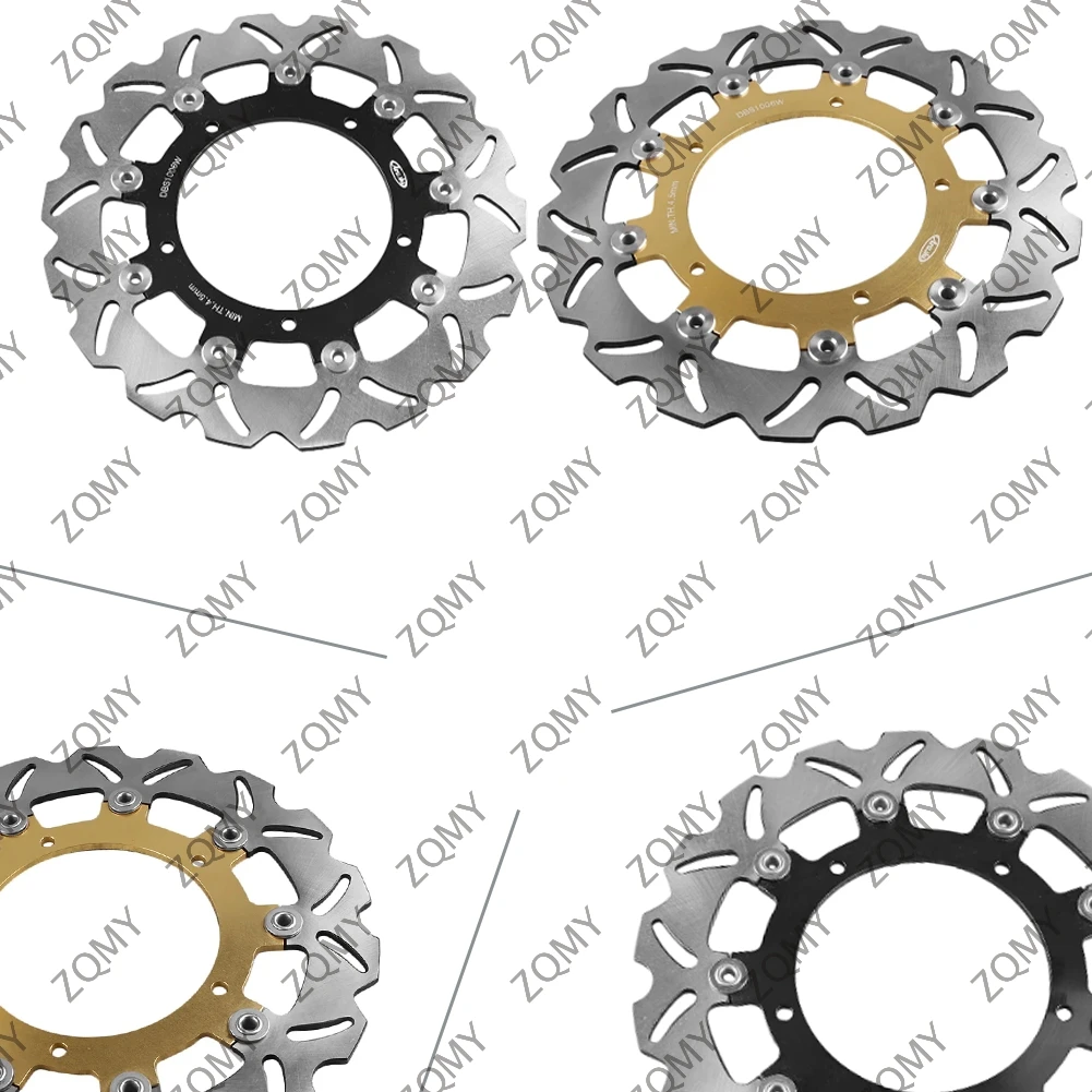 2 шт. роторы переднего тормозного диска для Yamaha XJ6 DIVERSION/FZ6 Fazer 600/FZ6 600 S2/YZF R6/MT-09 850 Tracer