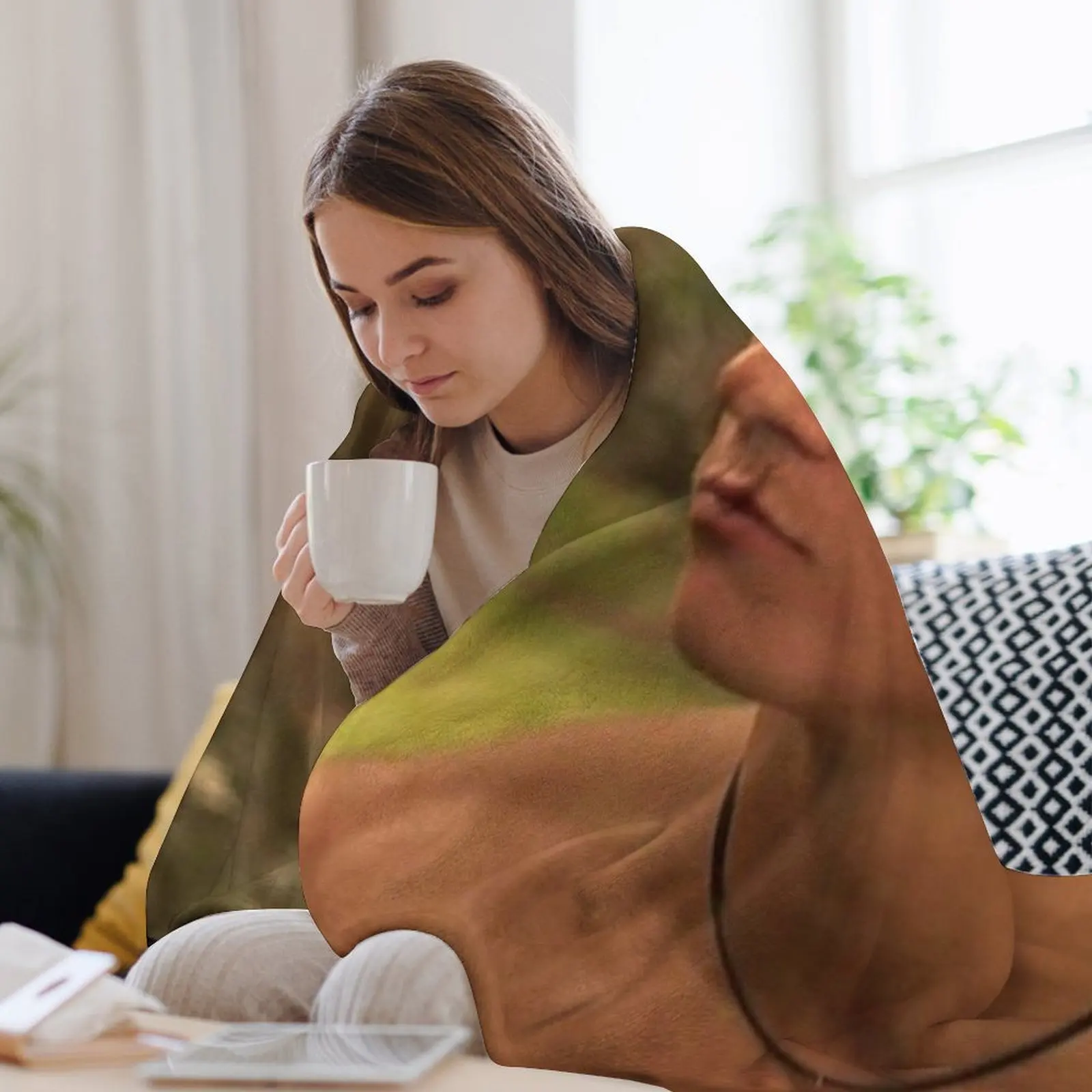 Одеяло JJ Maybank фланелевые декоративные одеяла для пикника