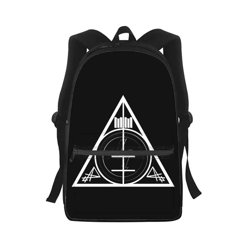 Marilyn Manson Men Women Backpack 3D Print Fashion Student School Bag Laptop Backpack Kids Travel Shoulder Bag