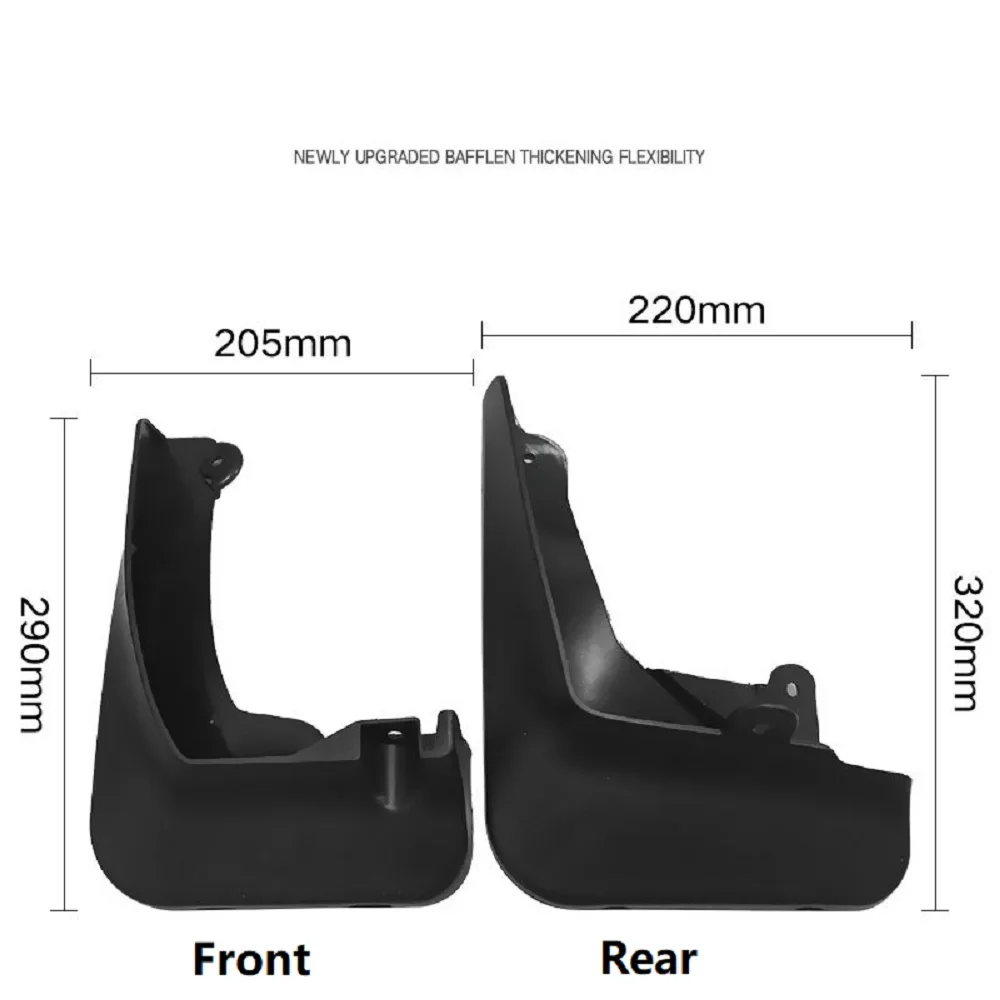 4 шт. брызговики для BMW X5 G05 M Sport 2019 - 2023