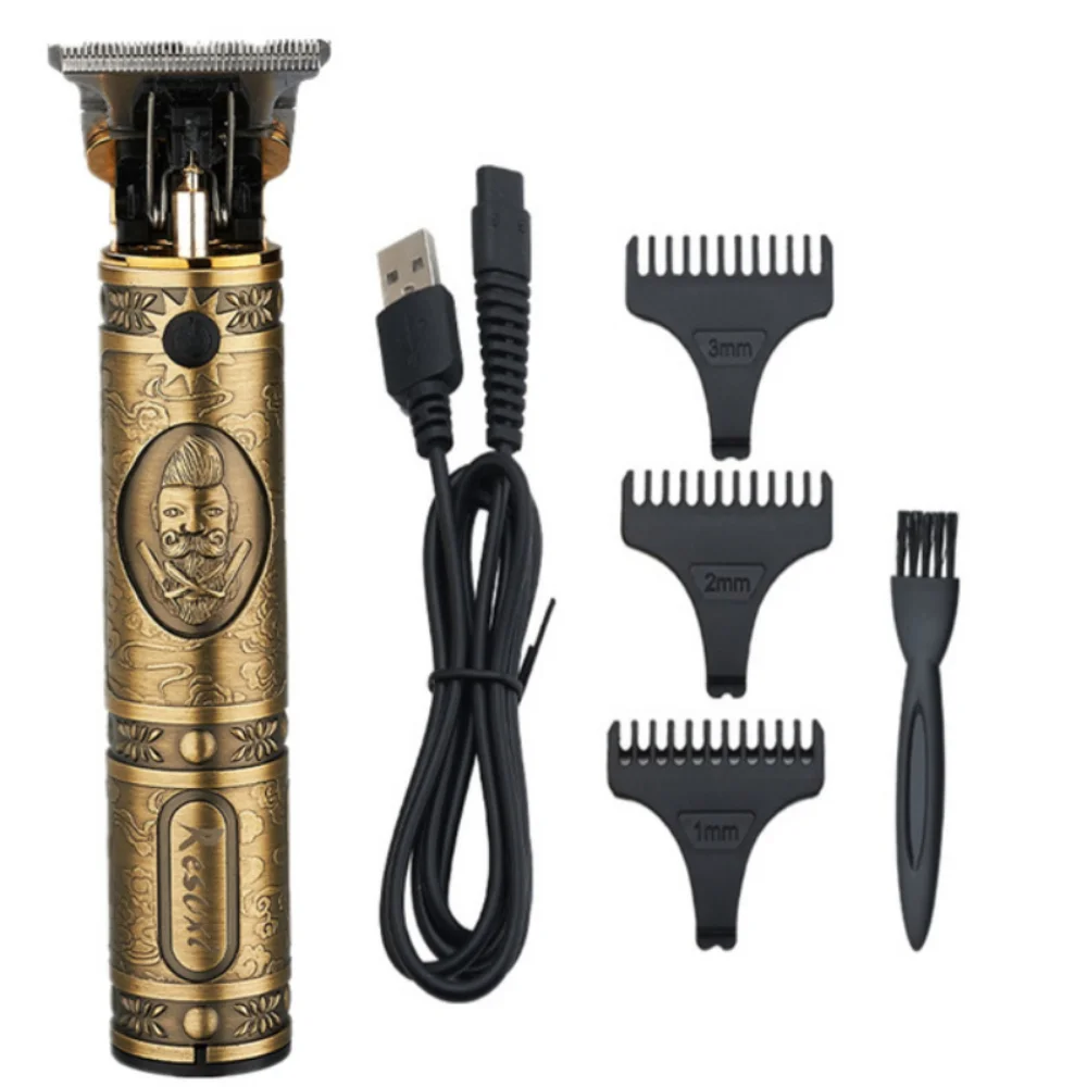 

Машинка для стрижки волос T9 аккумуляторная с зарядкой от USB