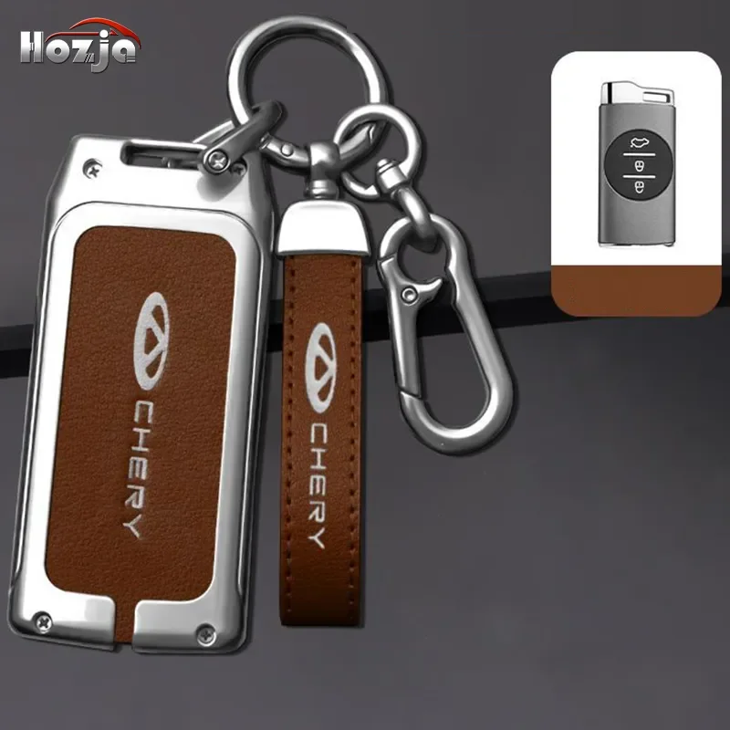 

Car Key Cover Case Shell For Chery EXEED Tiggo 8 Arrizo 5 Pro Gx 5x eQ7 Chery Tiggo 7 Pro 2020 Accessories Car-Styling Keychain