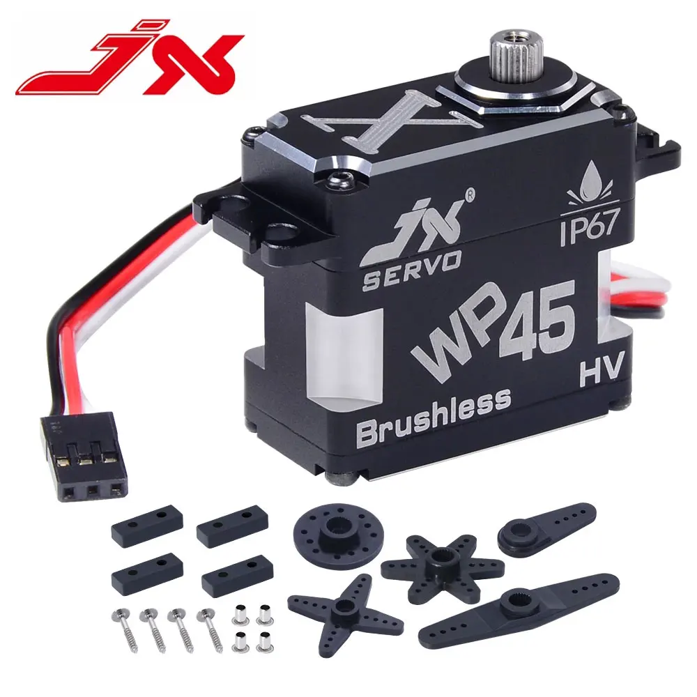 

Водонепроницаемый сервопривод JX WP45, 45 кг, 8,4 в, сек, IP67