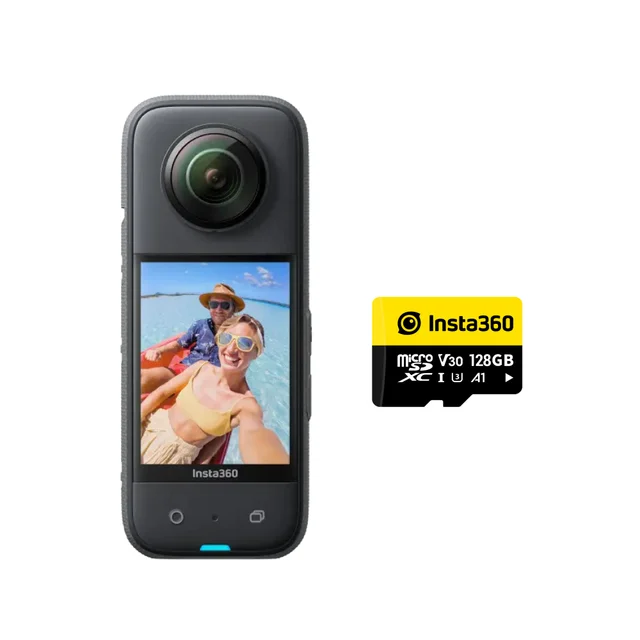 Insta360 X3-водонепроницаемая экшн-камера 360 дюйма с датчиками 48 МП, 1/2 K 5,7 Активное Видео HDR, фото 72 МП 360, с одним объективом 4K