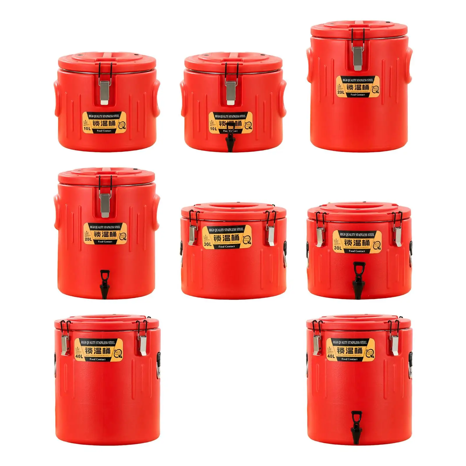 

Stainless Steel Wine Bucket Buckets with Handle Portable Large Capacity Ice Holder Ice Bucket for Bar Camping Picnic Parties