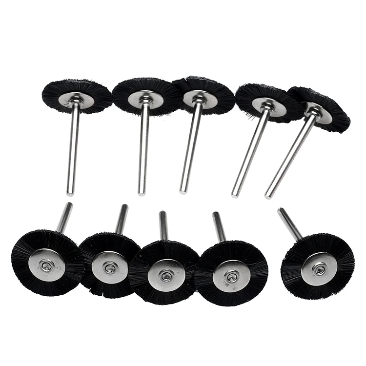 

Набор из 10 плоских нейлоновых щеток для Dremel 3 мм