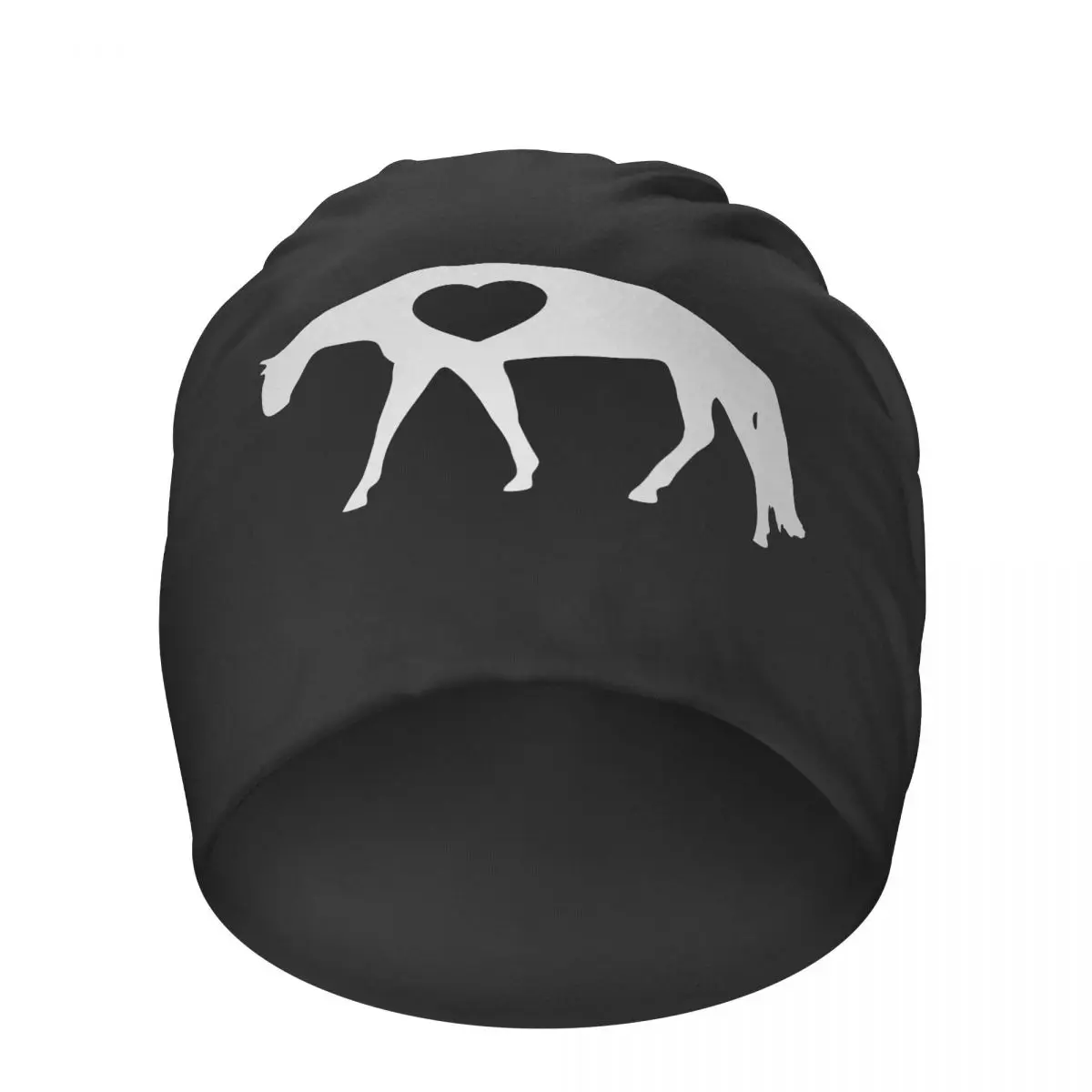 

Western Pleasure Heart Adult Beanies Pullover Cap Sport Heart Horse Bonnet Hats Windproof Polyester Skullies Beanies Winter Caps
