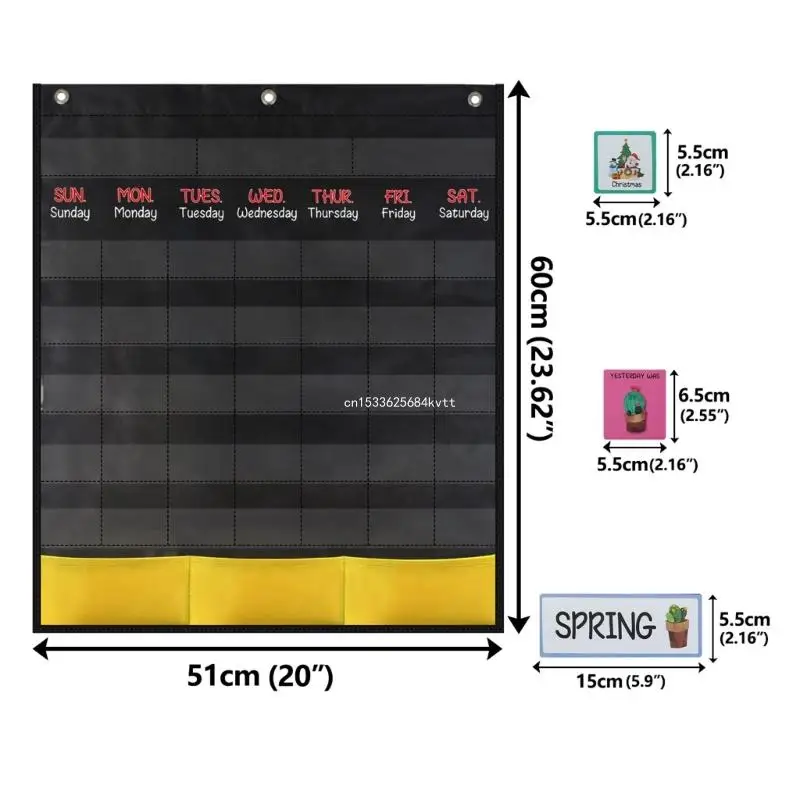 Карманный календарь на месяц с 89 карточками 20 07x23 62 дюйма. для детей. Обучающий