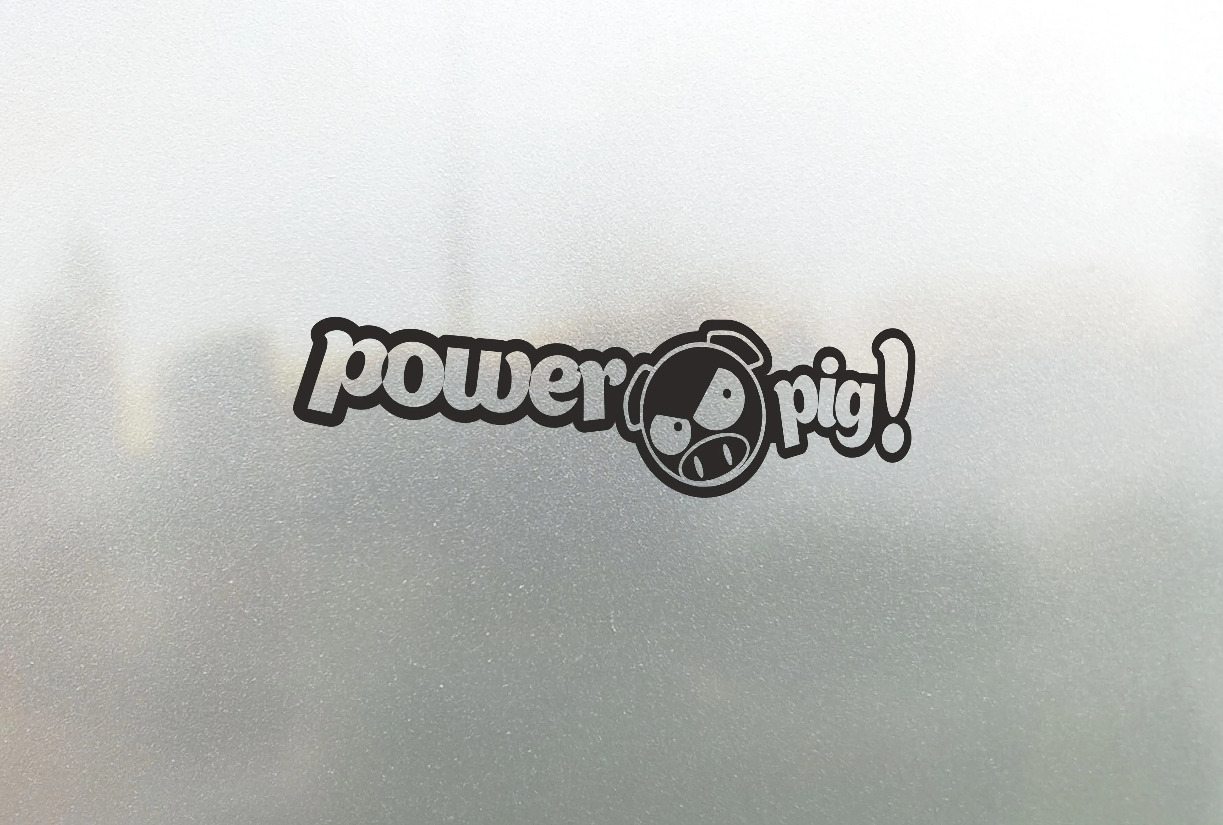 Sticker on auto power pig car stickers buy sticker decal glass vinyl |