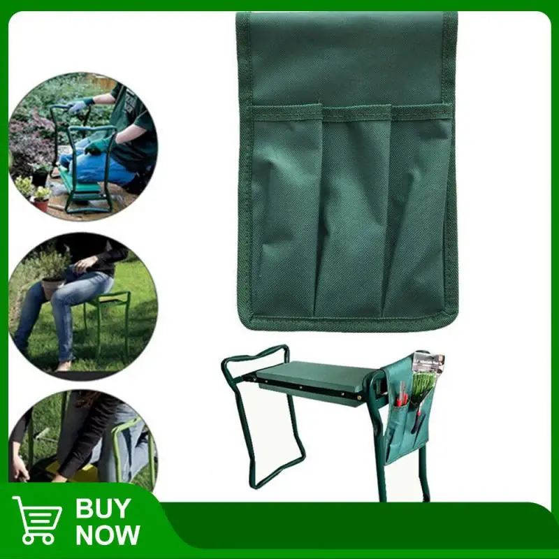 

1Pcs Tool Side Bag Pockets Pouch For Garden Kneeler Stools Tool Bag Gardening Side Bag Stool Side Bag Tool Bag Garden Supplies