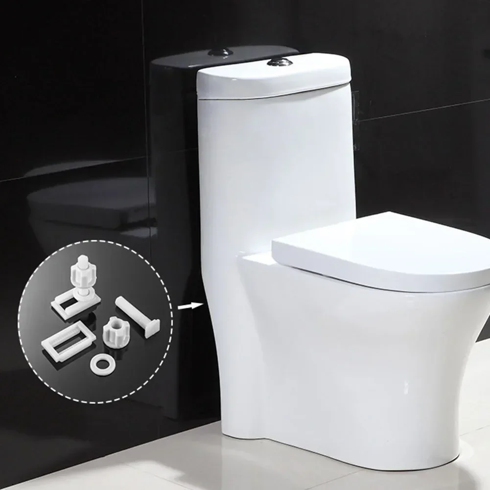 Универсальная крышка для унитаза 2 шт. пластиковые фиксирующие принадлежности с