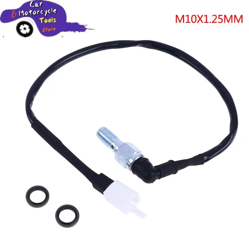 

Универсальный Гидравлический Тормозной переключатель M10 для мотоцикла, заднего света, полая болта, аксессуары для мотоциклов, Гидравлическ...