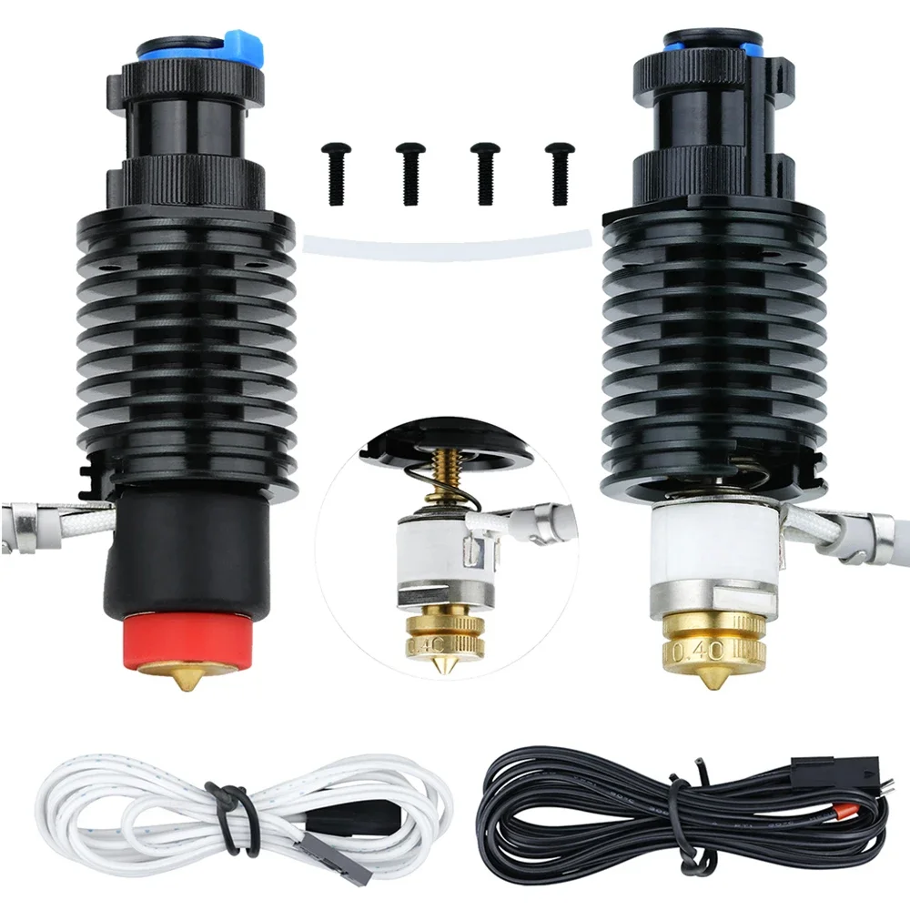 Комплект для E3D Revo Hotend V6 радиатор латунная насадка керамический нагревательный