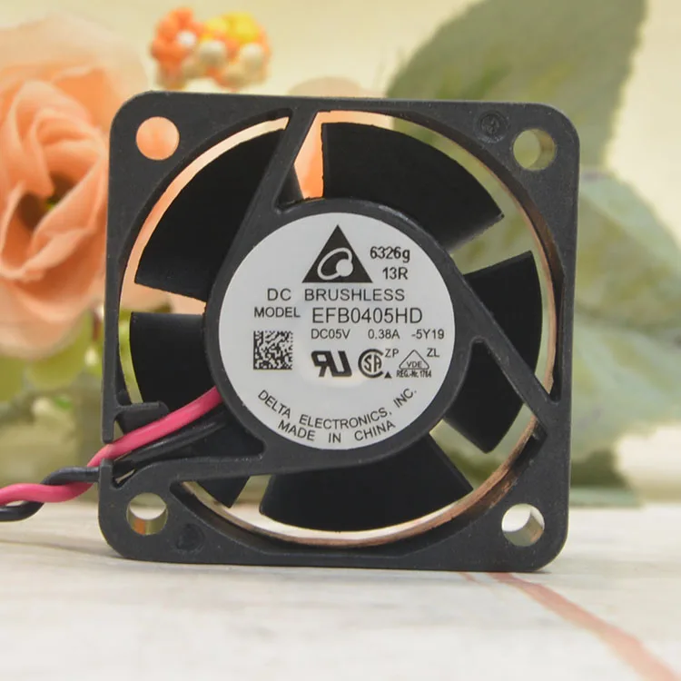 EFB0405HD 4020 5 v 0,38 A панель переключателя 4 см вентилятор воздушного подшипника