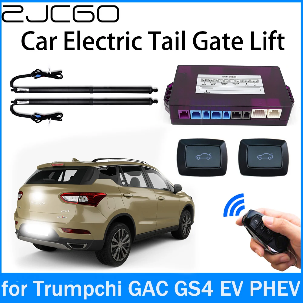

ZJCGO Power Trunk Electric Suction Tailgate Intelligent Tail Gate Lift Strut for Trumpchi GAC GS4 EV PHEV 2015~2019