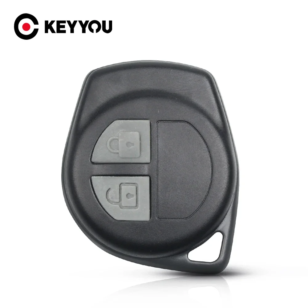 

KEYYOU для Suzuki Key Swift Grand Vitara SX4 Liana Aerio Jimny Key с 2-кнопками, чехол для брелока, новый чехол для автомобильного ключа