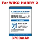 Аккумулятор LOSONCOER V12BNL на 3700 мАч для телефона Wiko Harry 2 Harry2