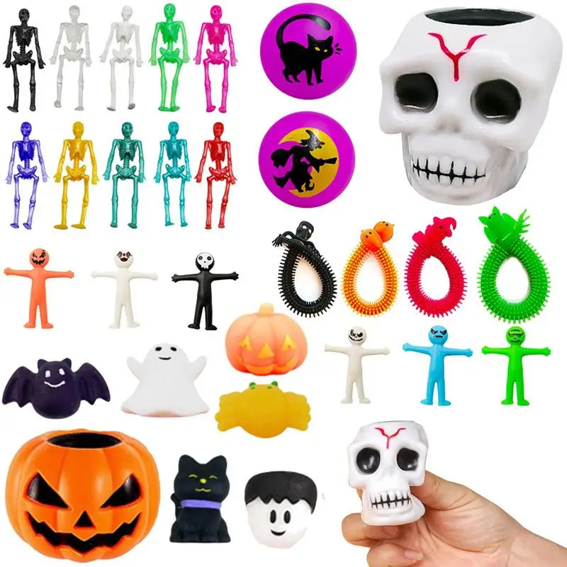 

Stretchy Sensory Toys Soft 30pcs Cute Comfort Toy Toys Squeeze Doll Stretchy Toy Sensory Toys Unique For Students Kids Girls