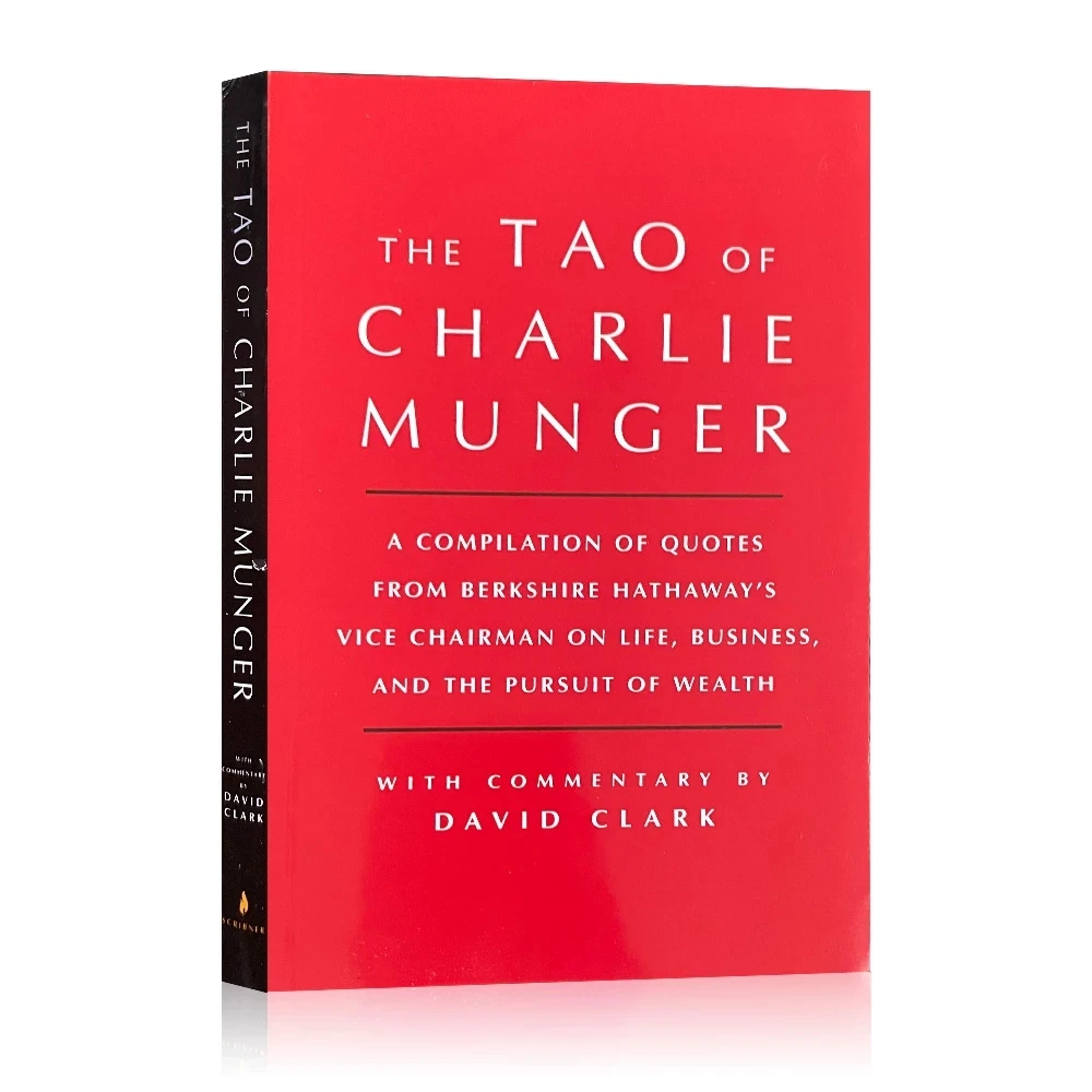 

The Tao of Charlie Munger By David Clark Financial Investment Idea In English Reading Book