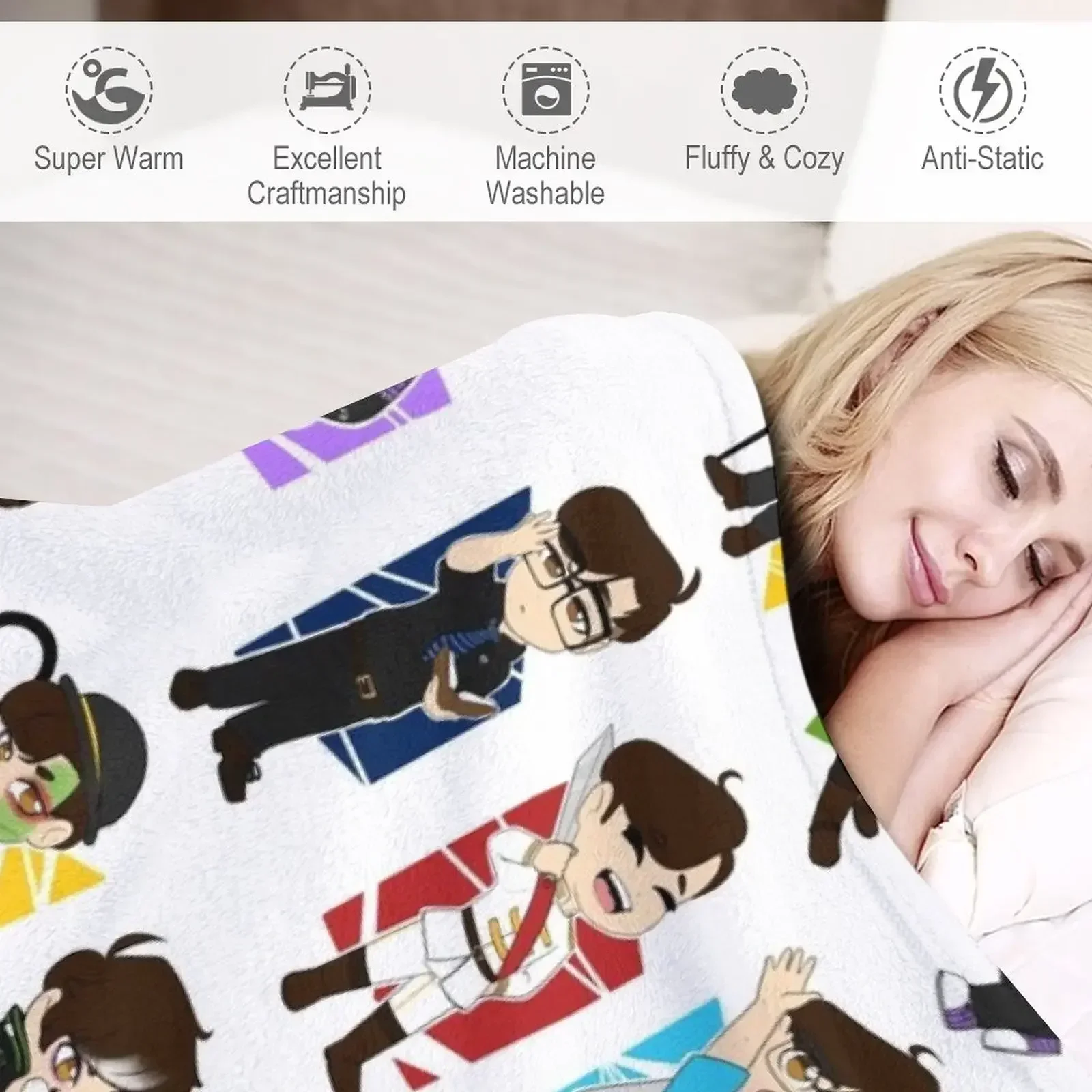 Одеяло со шлифовальными краями для летнего кемпинга рождественские подарки