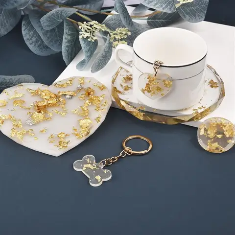 Золотые хлопья для рукоделия SEVENWELL