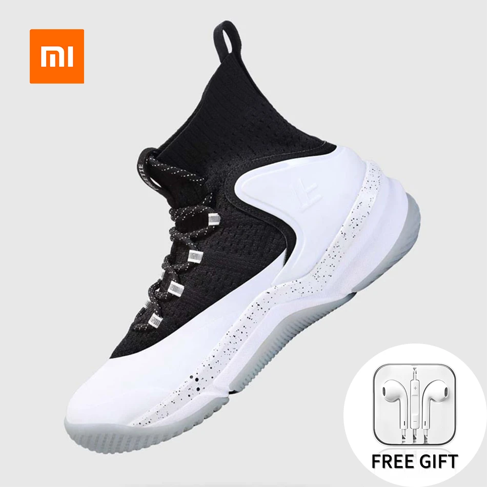 

Xiaomi FREETIE Basketball Shoes Men Breathable Flying Woven Upper TPU Twist-proof EVU Thick Insole Shock-absorbing Sneakers