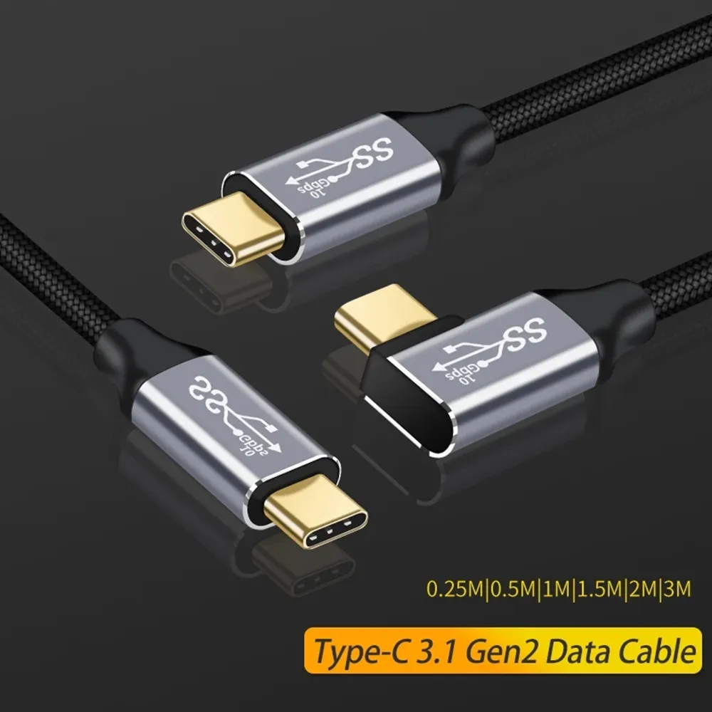 100W Gen2 USB 3.1 Type-C Male to PD Cable Data Charging Cord 4K@60Hz 10Gbps for Macbook Samsung S10 Fast on - Кабель данных для зарядки 100W Gen2 USB 3.1 Type-C Male to PD с разрешением 4K@60Hz и скоростью передачи 10Gbps для Macbook Samsung S10 Fast on.