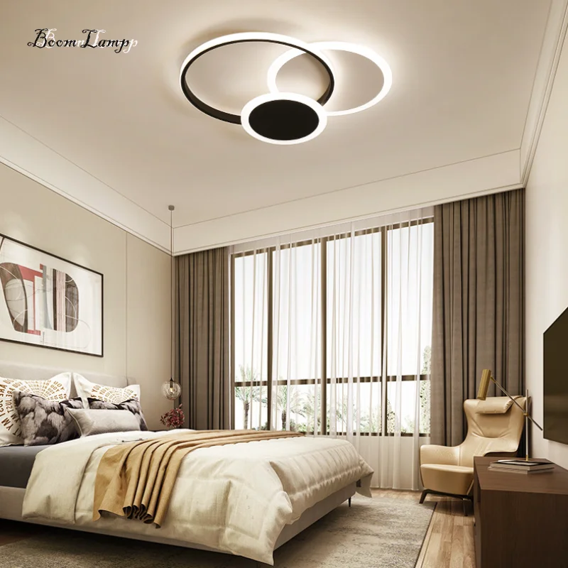 

LED Ceiling Lights Chandelier Simple Dimmer Remote Control Living Room Bedroom Dining Room Home Decoration Lamp