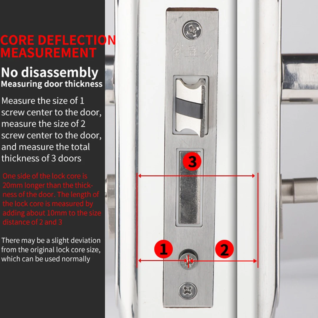 Медный замок с сердечником 80 85 мм 3 ключа