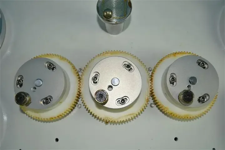 ZONHOW Тестер истирания Мартиндейл для текстиля Машина испытания трением на