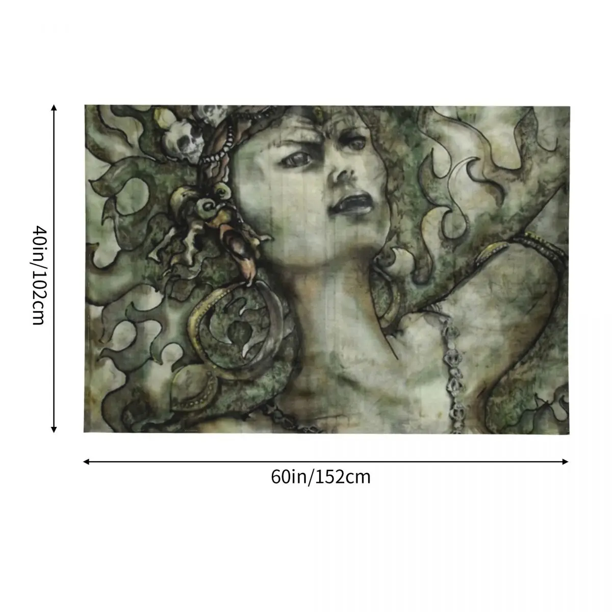 Гобелен Ananda Dakini Vajrayogini настенные украшения домашний декор эстетический гобелен