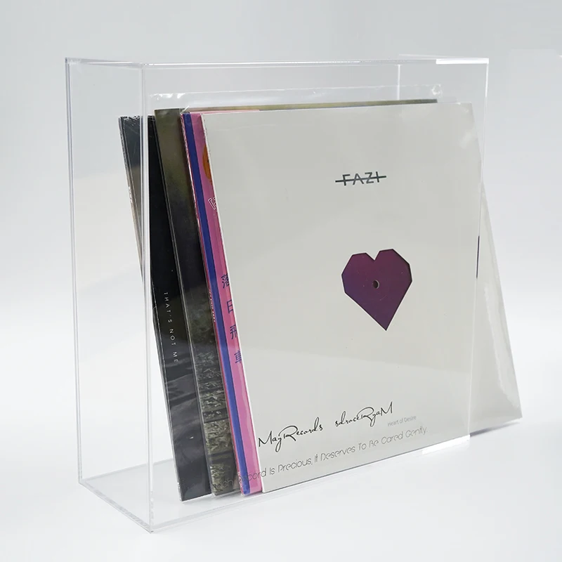 Горячий 12-дюймовый шкаф для виниловых пластинок ящик хранения коллекции LP