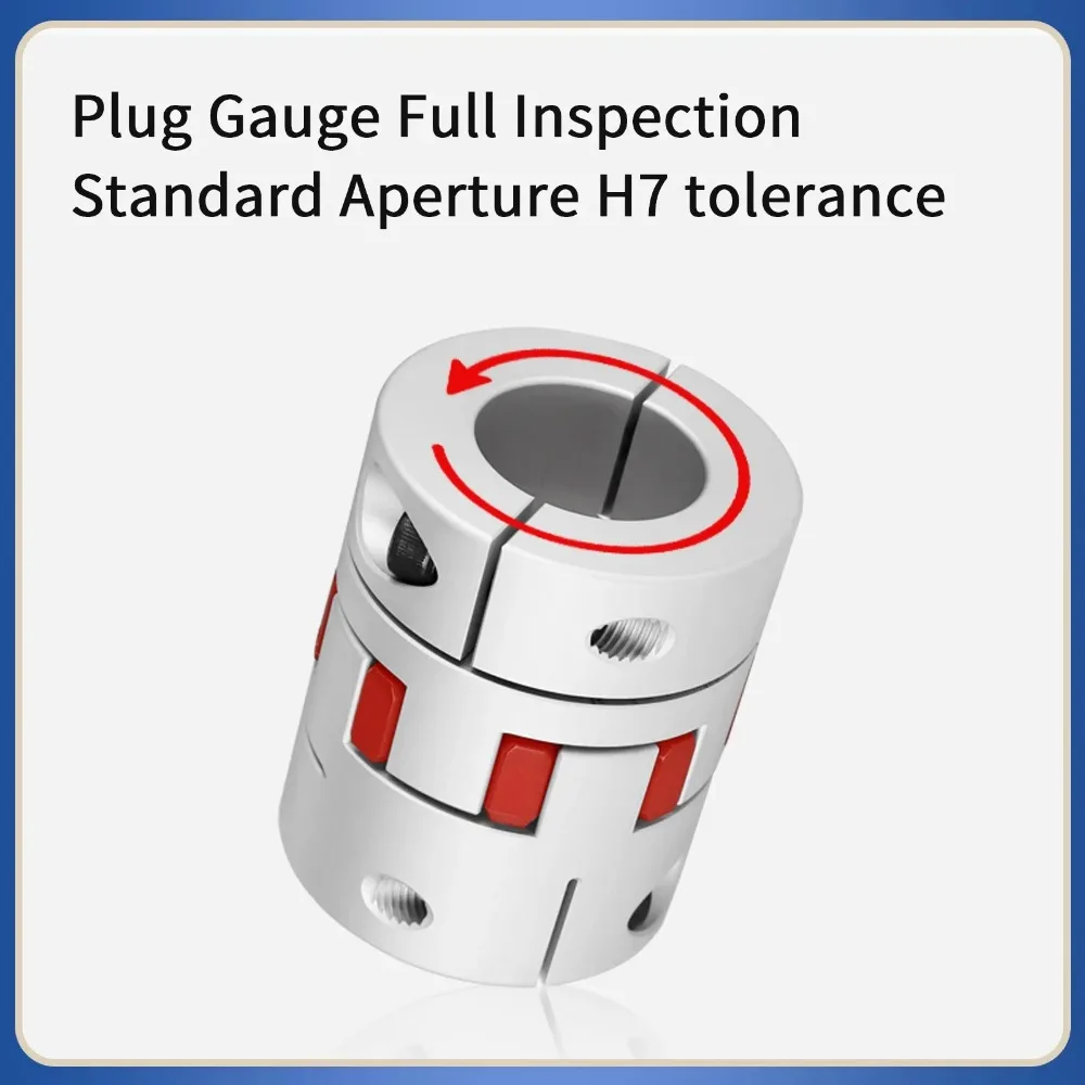 Jaw Shaft Coupler Aluminium Flexible Coupling Motor Clamp Zero Backlash Connector CNC 4/5/6/8/10/12/12.7/14/15/16/17/18/19mm
