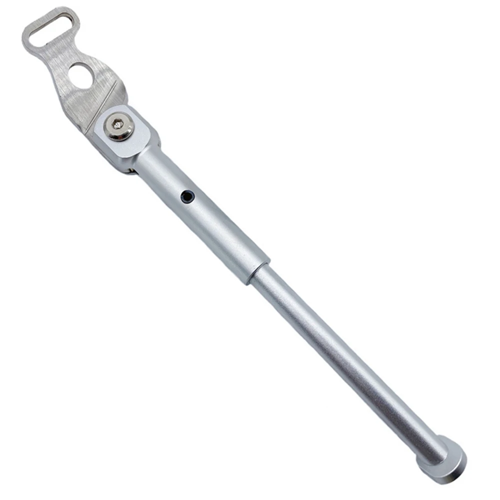 

For Folding Bicycle Kickstand Parking Rack Support Side Kick Stand Foot Brace Cycling Parts Bike Holder Footrest,Silver