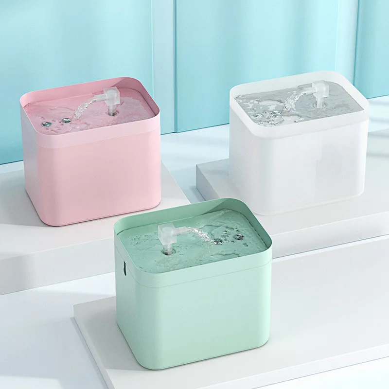 

1.5L Automatic Cat Water Fountain USB Powered Cat Dispenser Dog Water Drinker Swan Neck Shaped Pet Dispenser Accessories