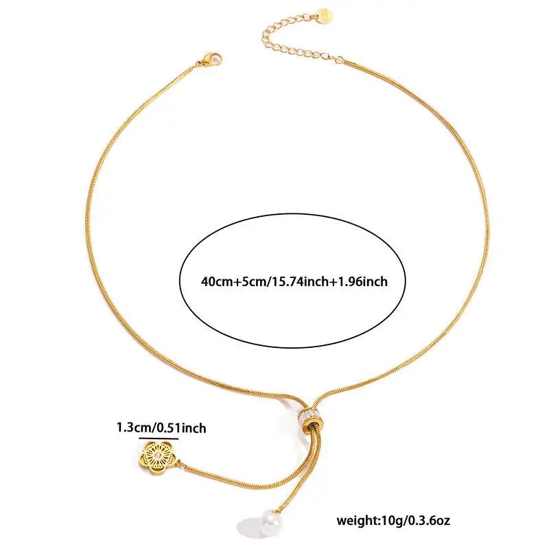 ENSHIR Винтажное Ожерелье Из Нержавеющей Стали Для Женщин Подвески В Форме Сердца