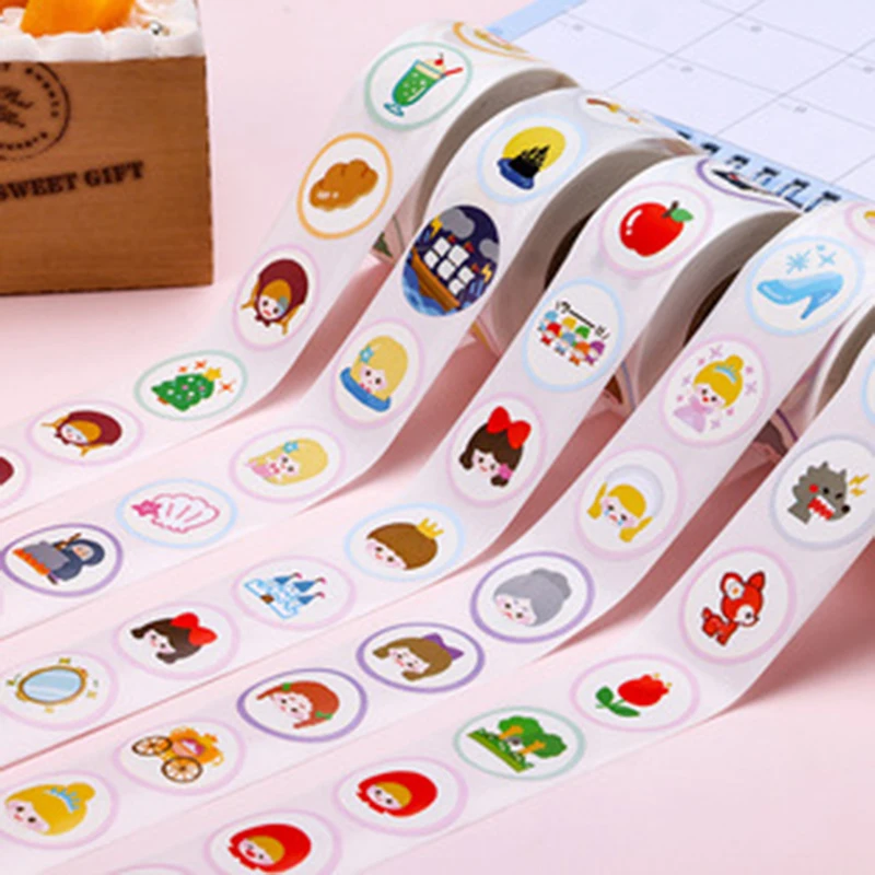50-500 шт. Мультяшные наклейки для детей