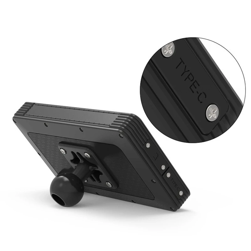 Мотоциклетный видеорегистратор Carplay Android Авто TPMS двойные HD 2K камеры GPS 5-дюймовый