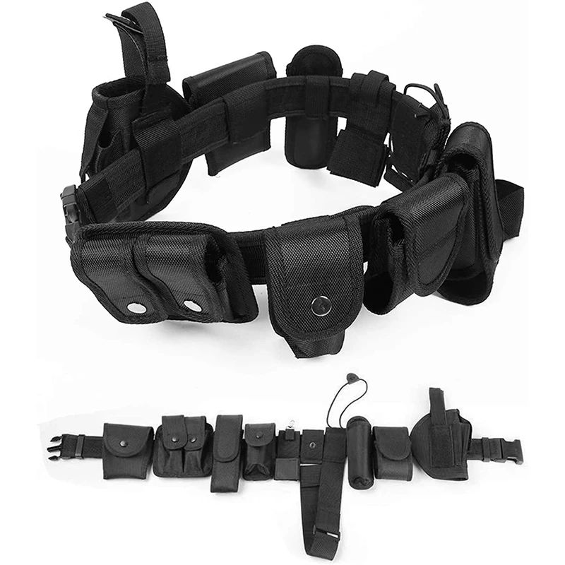 10In1 Tactical Security Duty Belts Multifunctional Gun Holst