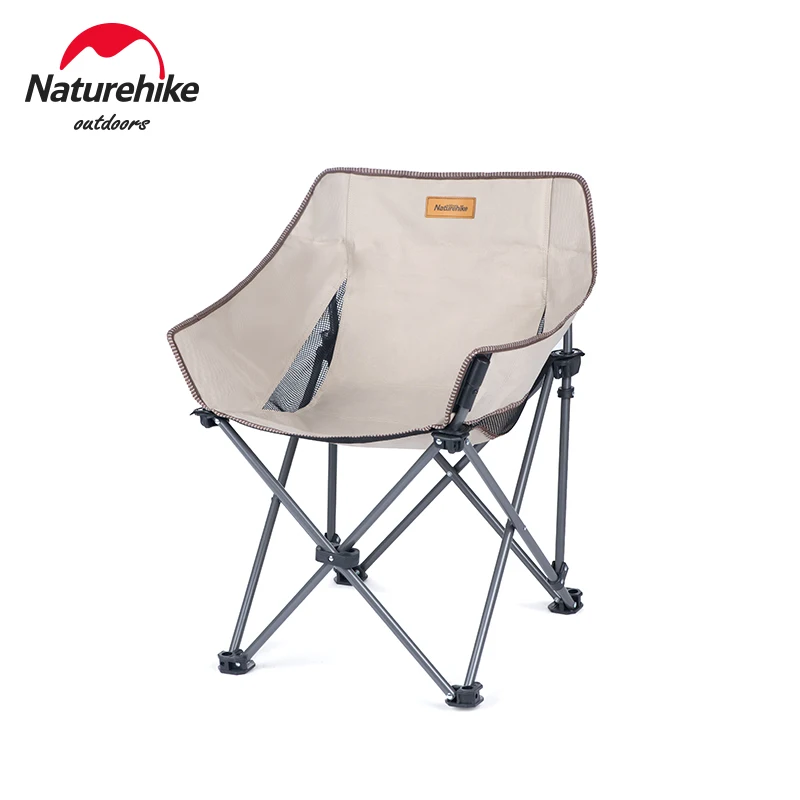 

Naturehike Fishing Chair Portable folding moon Chair Camping Hiking Gardening chair Folding Stool Aluminum Alloy Moon Chair